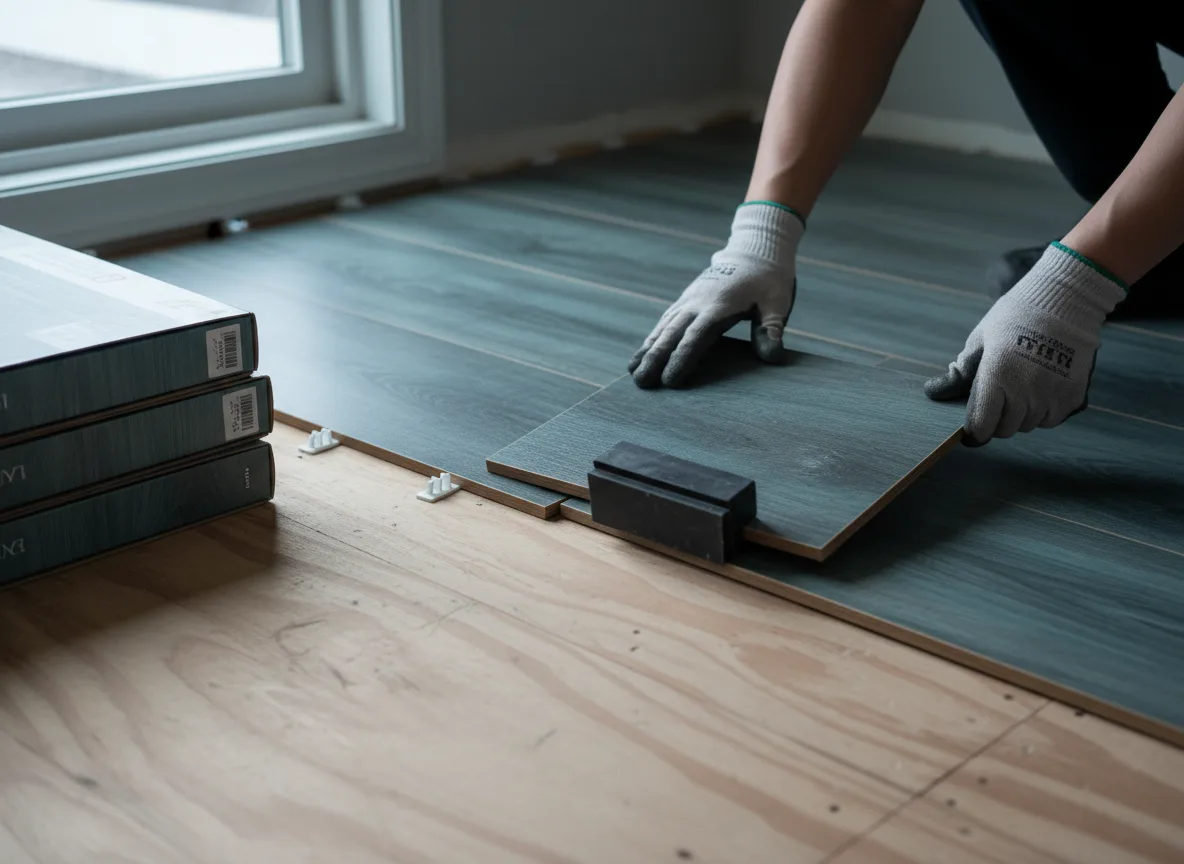 Luxury Vinyl Plank Installation company in Willow City, ND